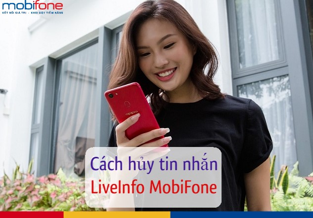 Cách hủy tin nhắn flash Liveinfo Mobifone 9220